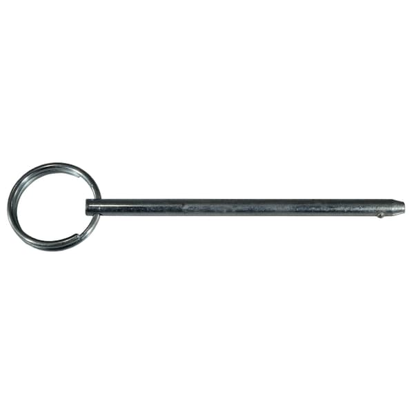 Midwest Fastener Cotterless Hitch Pin, 3/16 in Dia, 4 in Usable Lg, Steel, 5 PK 930106 - main